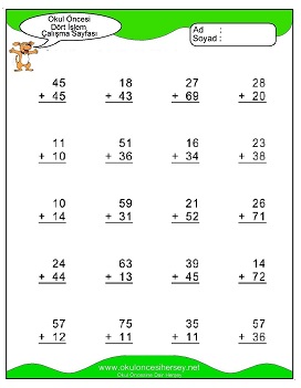 İşlemler yaprak test